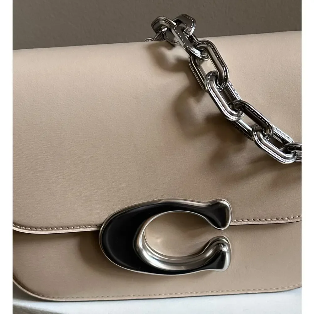 Coach Idol Leather Flap Bag - Picture 12 of 16